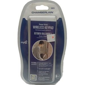 Wireless Keypad Garage Door Opener, Illuminated / 1-Touch Chamberlain 940EV NEW